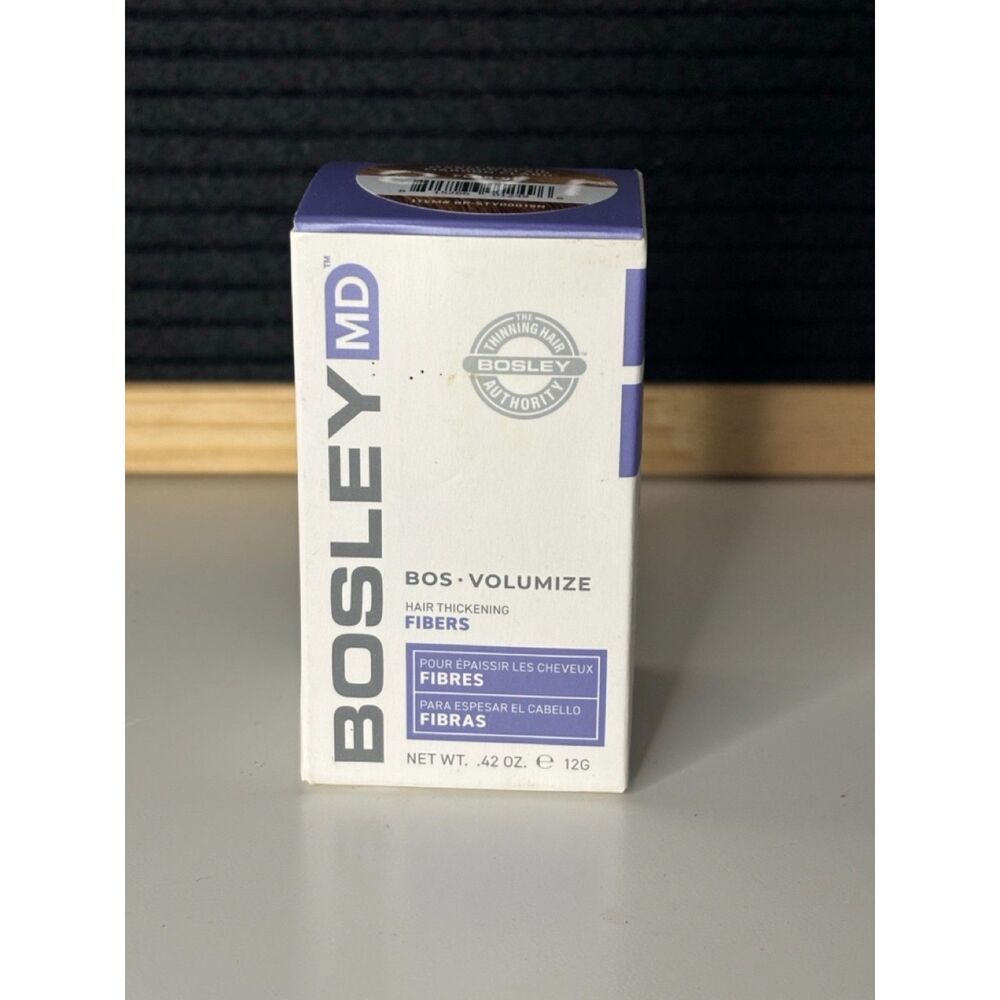 BosleyMD BosVolumize Hair Thickening Fibers LIGHT BROWN